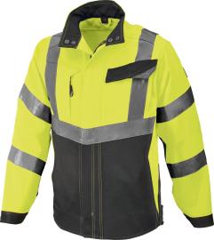 Warnjacke Oxford, MG, Gr. 3XL, gelb/dkl.anthr. Produktbild