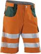 Shorts, warnorange/moosgrün, Gr.58 REFLECTIQ Produktbild img1 S