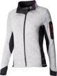 FHB Damen-Fleecejacke MARIEKE 79596 grau/schwarz Gr. XS Produktbild img1 S