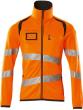 MASCOT Fleecepullover ACCELERATE SAFE hi-vis- orange/dunkelanthrazit Gr. XL Produktbild img1 S