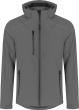Men`s Softshell Jacket warm, steel grey, Gr.XL Produktbild img1 S