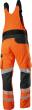 BP Warnschutz-Latzhose 2041 warnorange/anthrazit Gr. 48/50N Produktbild img2 S