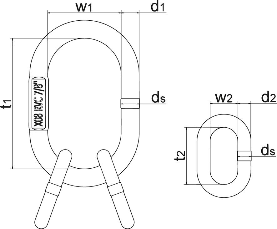 Aufhängekopf GK10 A36/B26, RAL3022 Produktbild img2 L