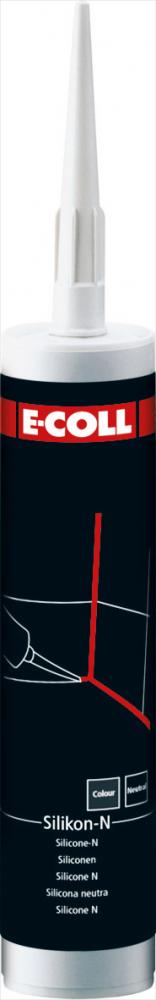 Silikon-N Dichtmasse 310ml grau E-COLL Produktbild img1 L