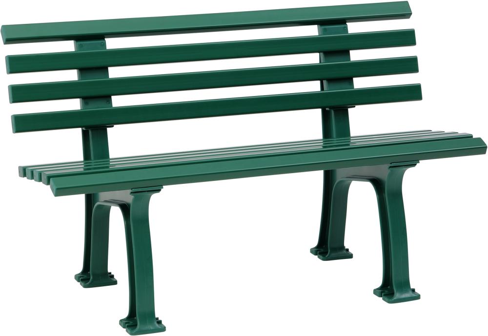 Gartenbank IBIZA 2-Sitzer Länge 1200 mm grün Blome Produktbild img1 L