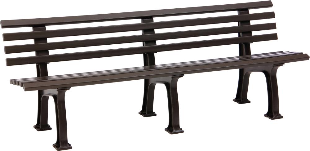 Gartenbank JUIST 4-Sitzer Länge 2000 mm braun Blome Produktbild img1 L