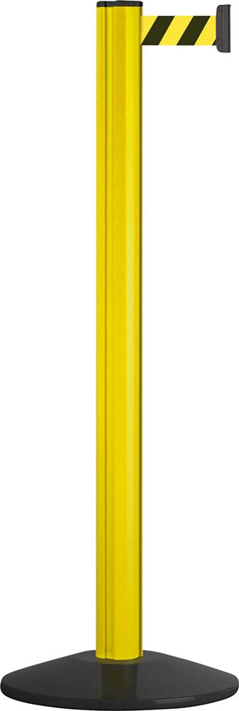 Gurtpfosten Safety gelb Gurtlänge 3,70 m Gurt schwarz/gelb "Safety Double" Via Guide Produktbild img1 L