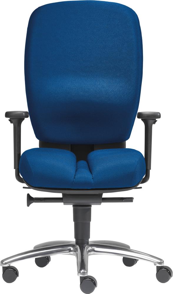 Profi-Bandscheibenstuhl XXL-Sitz blau belastbar bis 120 kg Produktbild img1 L