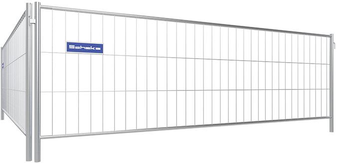 Zaunelement B3500xH1200 mm vzk für Mobilzaun Produktbild img1 L