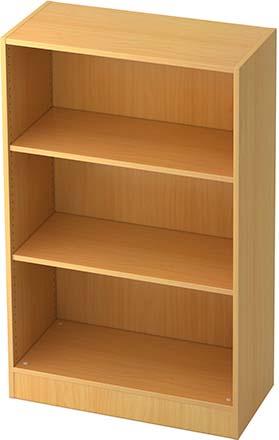 Regal 2FB Buche 80x40x127 cm Hammerbacher Produktbild img1 L
