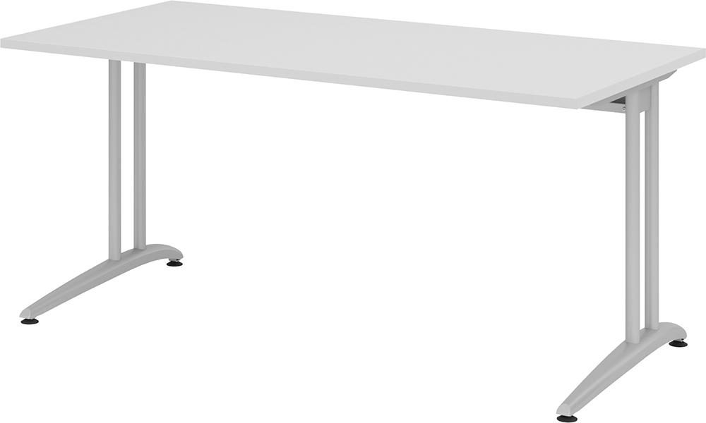 Schreibtisch lichtgrau 1600x800 mm Produktbild img1 L