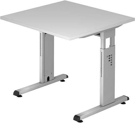 Schreibtisch grau 80x80x72 cm Produktbild img1 L