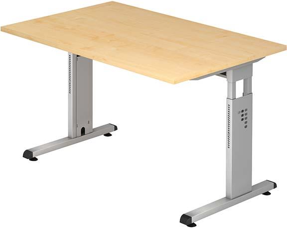 Schreibtisch Ahorn 1200x800x680-760 mm O Produktbild img1 L