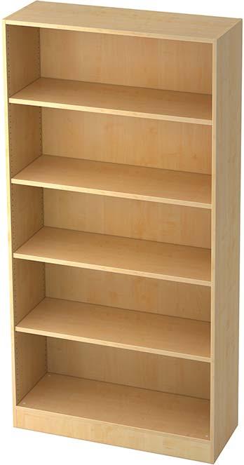 Regal 4FB Ahorn 100x40x200,4 cm Hammerbacher Produktbild img1 L