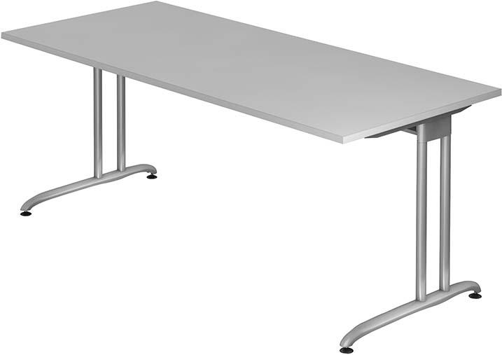 Schreibtisch lichtgrau 1800x800 mm Produktbild img1 L