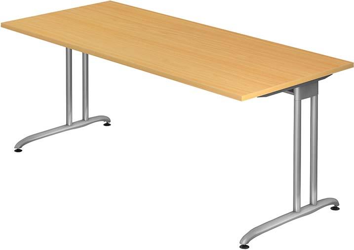Schreibtisch Buche 1800x800 mm Produktbild img1 L
