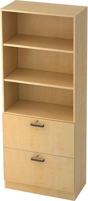 Registraturschrank 7300SGAhorn / Ahorn, 80x42x200 Produktbild img1 L