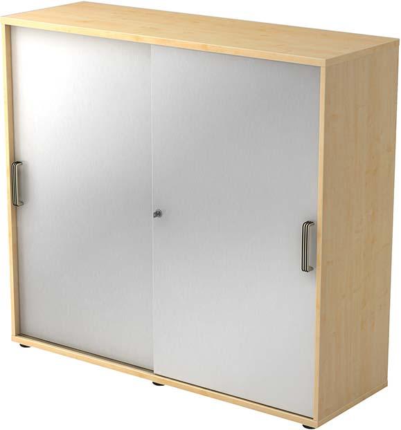 Schiebetürenschrank 120x40x1100cmAhorn/Silber Produktbild img1 L