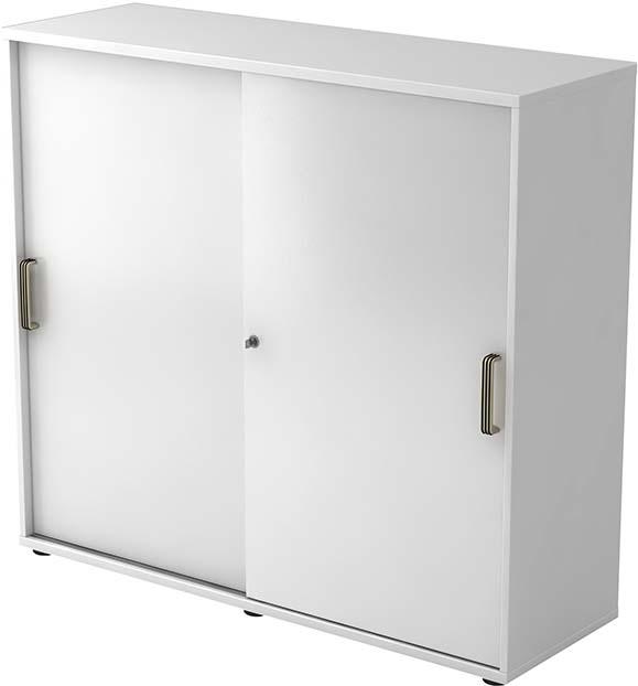Schiebetürenschrank 120x40x1100cm Weiß Produktbild img1 L