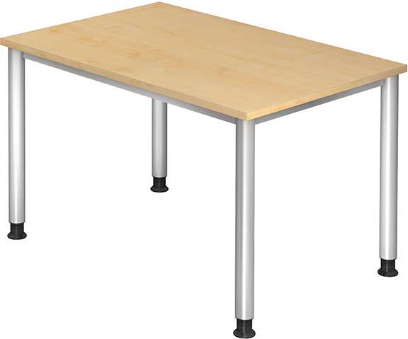 Schreibtisch Ahorn 1200x800 mm H-Serie Produktbild img1 L