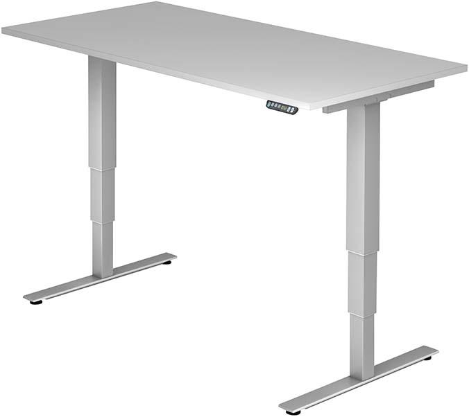 Schreibtisch XDSM 12 1600x800 grau/silber Produktbild img1 L