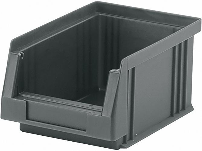 Sichtlagerkasten PLK 4 B105xT164xH75 mm grau LA-KA-PE Produktbild img1 L