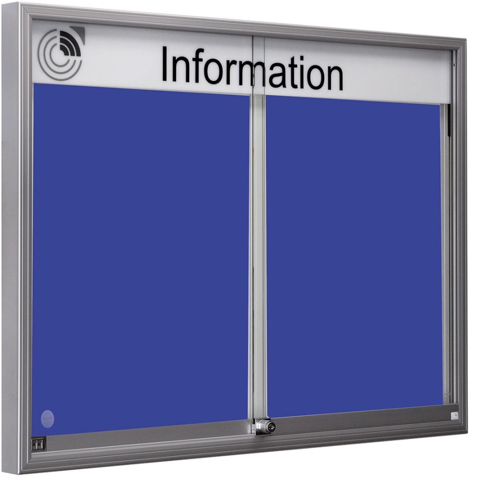 Schaukasten SBT. R-24 SB blau 1948x973x55mm Produktbild img1 L