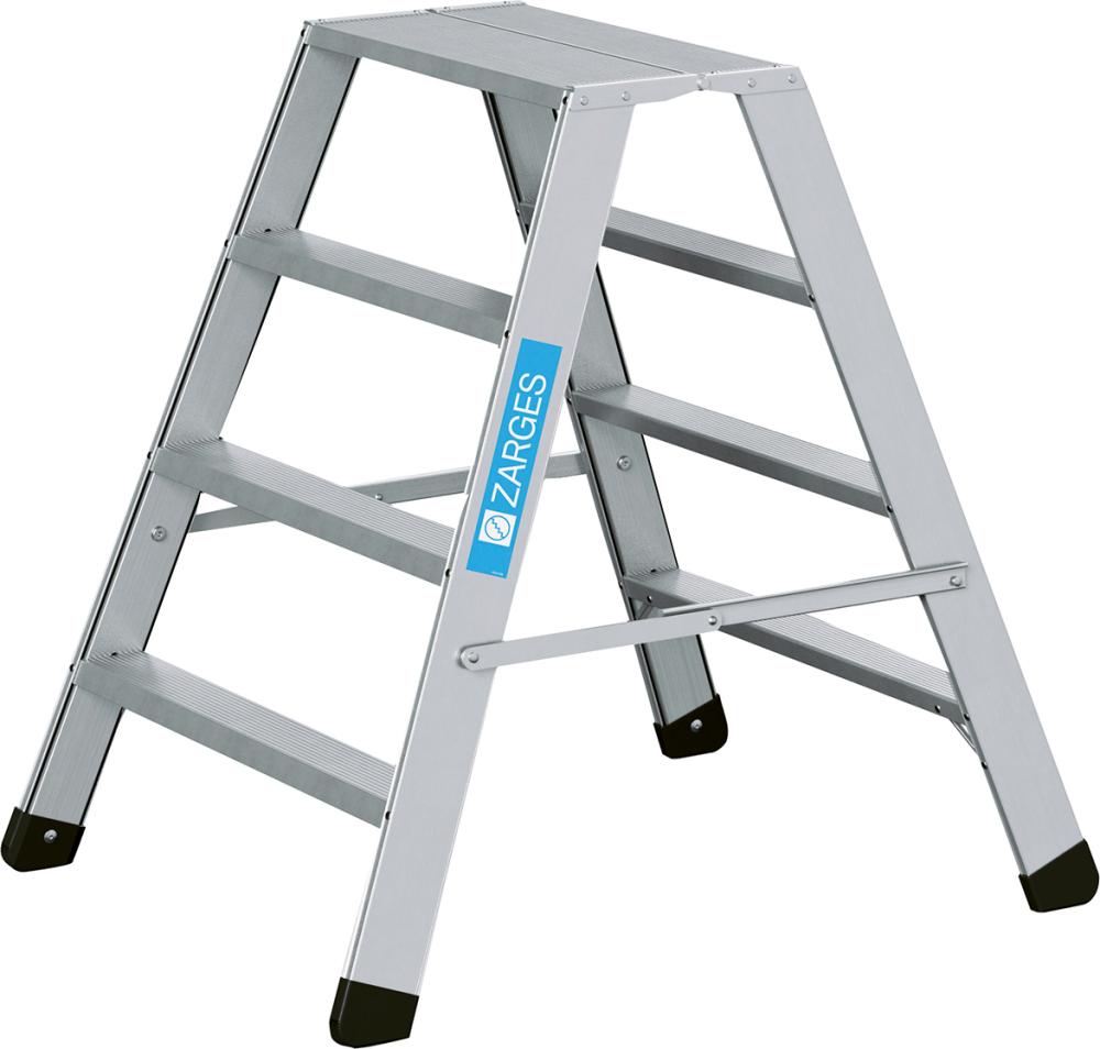 Arbeitspodest Seventec BP 2x4 Stufen Plattformhöhe 0,99 m Arbeitshöhe 2,99 m ZARGES Produktbild img1 L