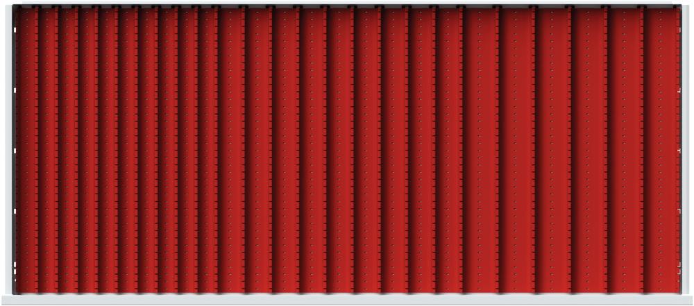 Muldenplatten f. Schublade B1380xT600mmab Fronthöhe 90 mm Produktbild img1 L