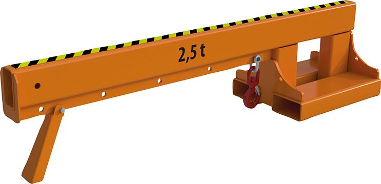 Teleskop-Lader KT-K 2,5 lackiert, Gelborange 2000x490x480mm Produktbild img1 L