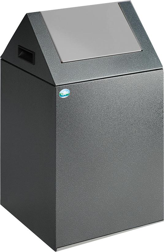Wertstoffsammelgerät WSG 40 S antik-silber Einwurfklappe silber Produktbild img1 L