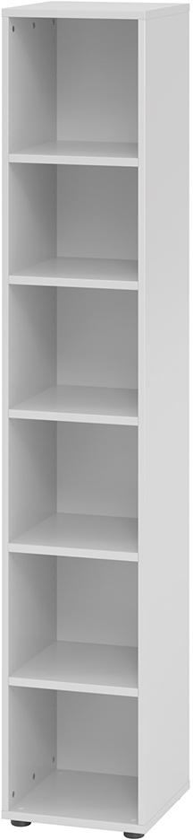 Regal 6 Ordnerhöhen 400x400x2156 mm Grau Produktbild img1 L