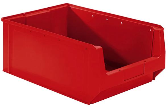 Sichtlagerkasten mk2z B310xT500xH140 mm rot VE 14 Stk. Produktbild img1 L