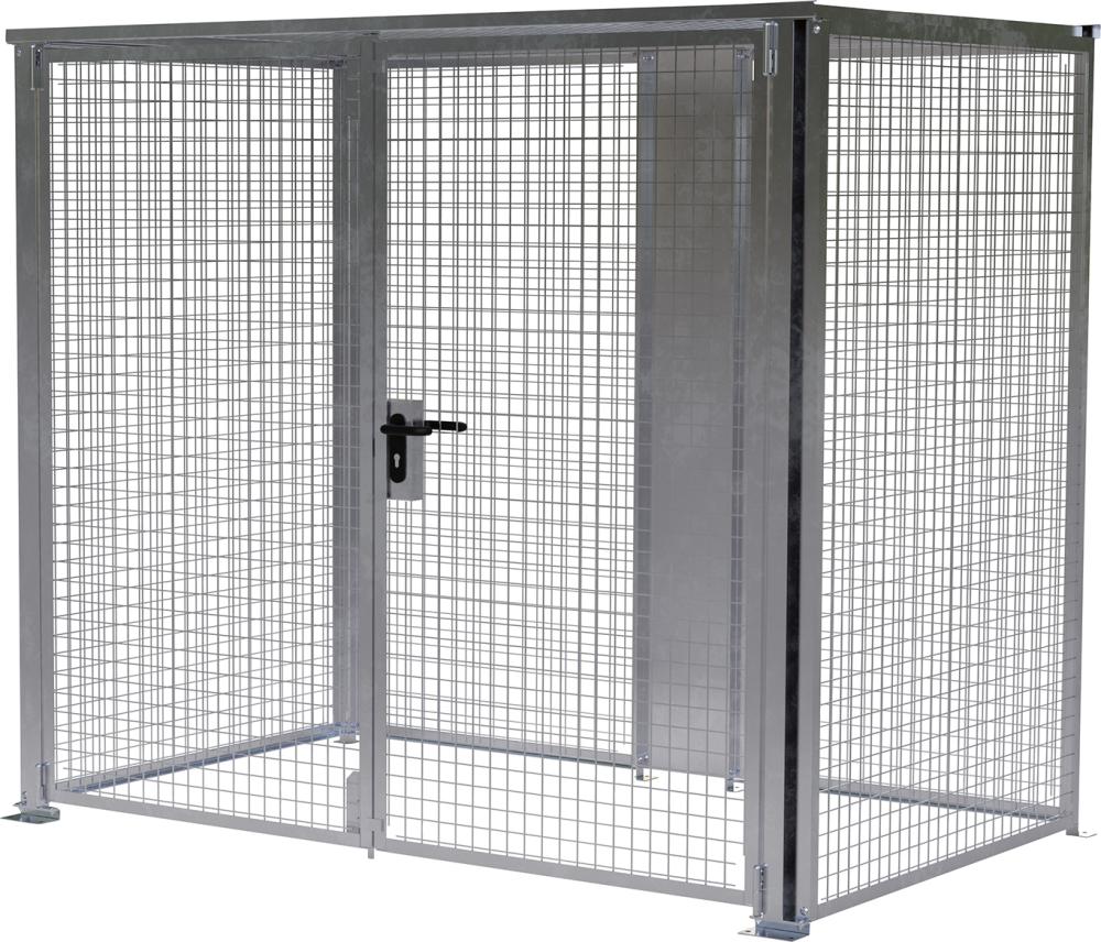 Lagerbox LBM 1500 B2450xT1595xH2100 mm verzinkt Produktbild img1 L