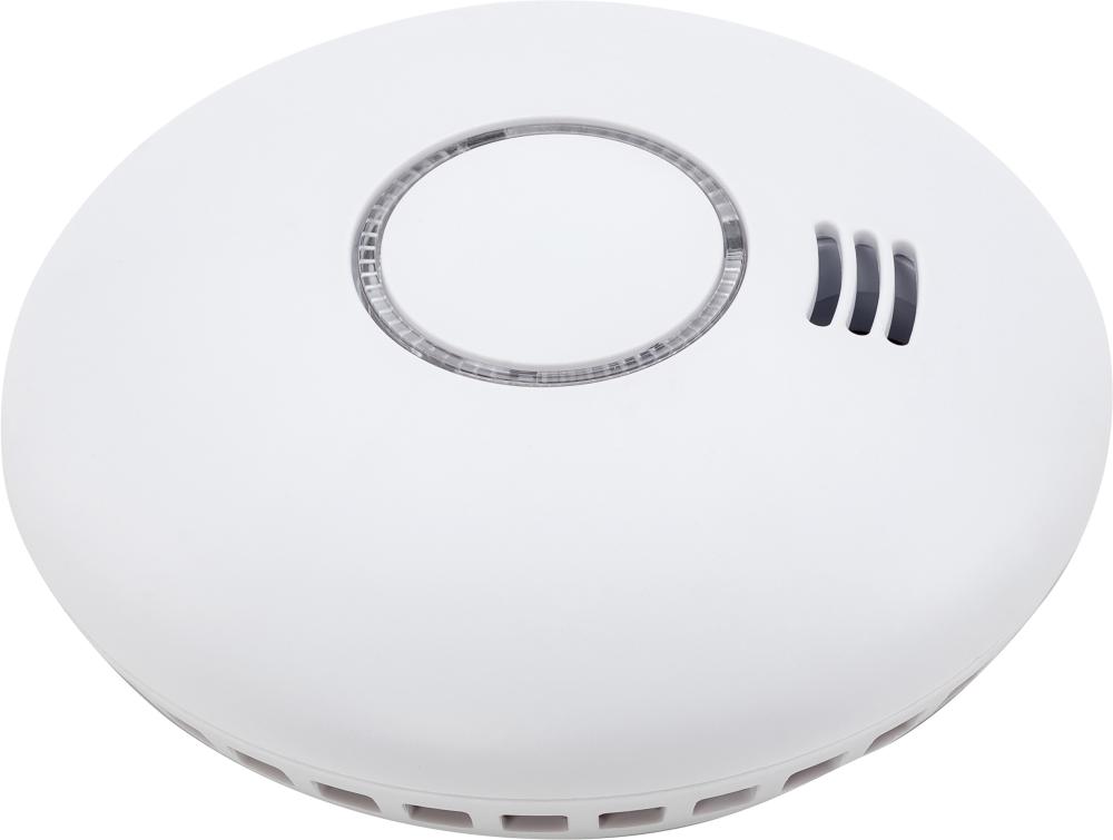 Funk-Hitze-/Rauchwarn melder 2er-Set, batterie betrieben, vernetzbar, inkl. 2 Magnetplatten Produktbild img1 L