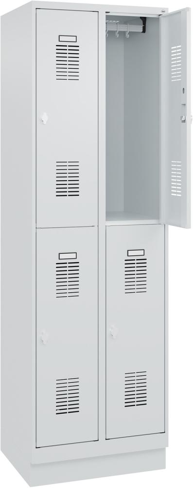 Garderobenschrank FORMAT, Typ BASIC, mit Sockel Produktbild img1 L