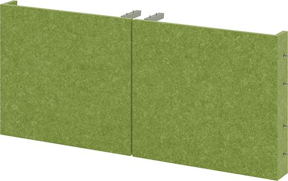 Akustiktüren FlexWall B377xH326 mm 1 OH maigrün Produktbild img1 L
