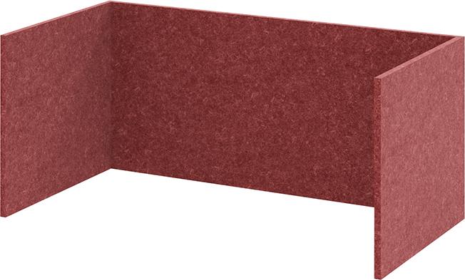 Filzeinschub FlexWall B748xT373xH328 mm 1 OH bordeaux Produktbild img1 L