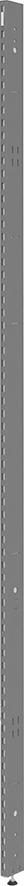 Endstütze-S B30xT103xH3000mm RAL 7037 inkl. Absorber als Abschluss Produktbild img1 L