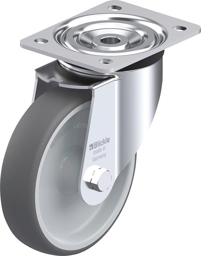 Lenkrolle Rad-D160mm Polyurethan L-PATH 160G Produktbild img1 L