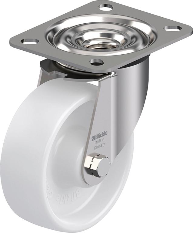 Lenkrolle Rad-D100mm Kunststoff LEX-PO 100XR Produktbild img1 L
