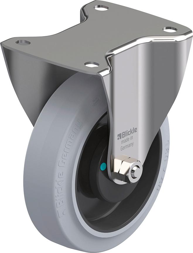 Bockrolle Rad-D160mm Gummi BX-POEV 160KAD-SG Produktbild img1 L