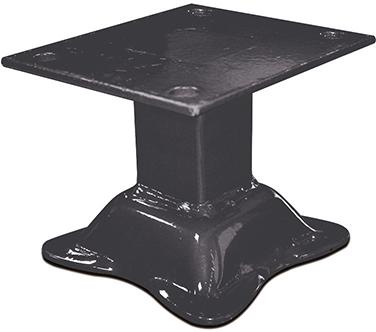 Palettenfüße für Plattenständer RAL 7016 Unterfahrhöhe 100 mm Produktbild img1 L