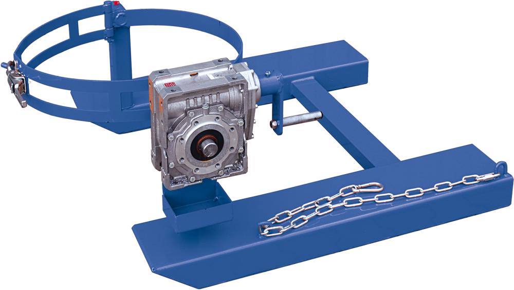 Fasskipper Kette, Tragkraft 360kg 1 x Fass enzianblau RAL 5010 Produktbild img1 L