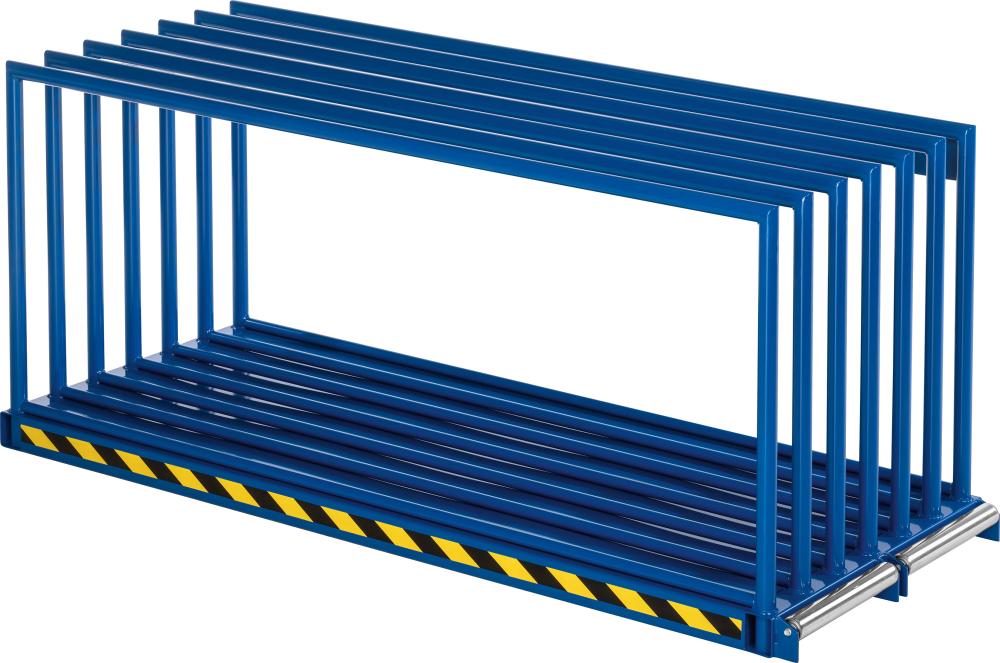 Vertikalregal RAL 5010 Blechformate 2000x1000mm Traglast/Fach 1500kg B1000xT2065xH850mm Produktbild img1 L