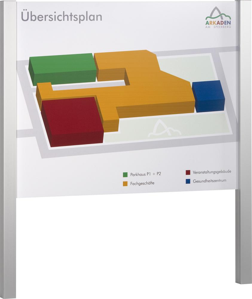 Kombiprofil Berlin A Reduzierblende Länge 1000 mm silber eloxiert Produktbild img1 L