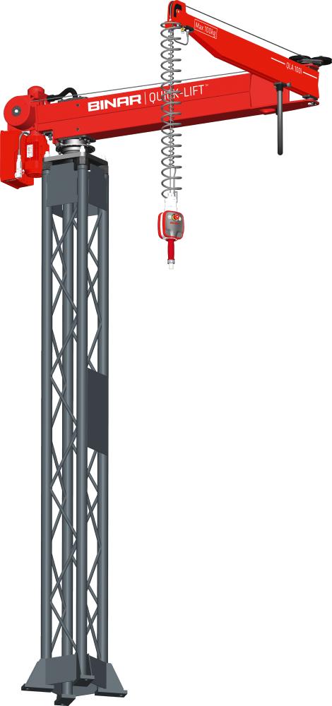 BINAR HANDLING Quick-Lift QLA 100 Armlänge 3000mm Hublänge 2700mm Traglast 100daN Produktbild img1 L