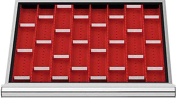 Schubladeneinteilung Muldenplatten BLH 50 mm Innenmaß 600x450 Produktbild img1 L