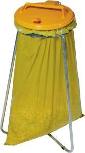 Abfallsamml. 1x120 l Stat.m.Deckel gelb Produktbild img1 L
