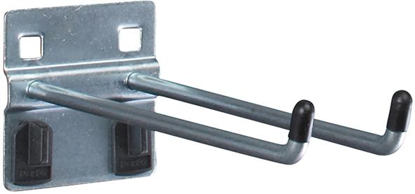 Doppelhaken B20xT150xH60xD6 mm für Lochplatten für Lochplatten bott Produktbild img1 L